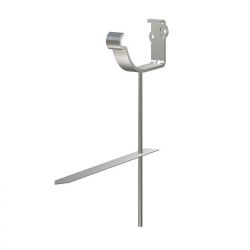 Lindab Galvanised Steel Rise and Fall Bracket with Drive-in Spike (RFKF)