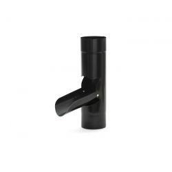 Lindab Galvanised Circular Steel Downpipe Manual Rainwater Diverter (FUTK)