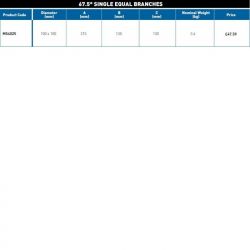 Hargreaves MECH 416 Soil 67.5 Degree Single Equal Branches