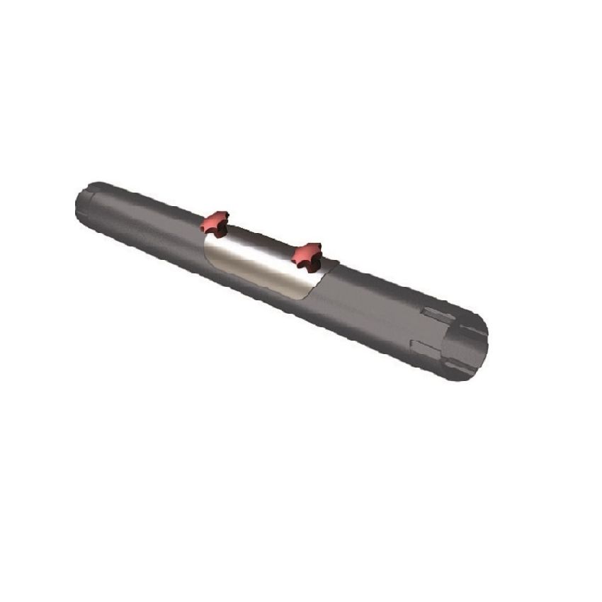 Lindab Circular Steel Downpipe Access Pipe x 1m (MSTRA)