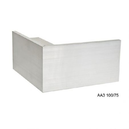 Aluminium Trim AA Profile External Corner