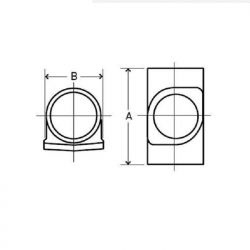 Hargreaves MECH 416 Soil Access Pipes with Round Door