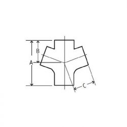 Hargreaves Halifax Drain 69 Degree Double Branch