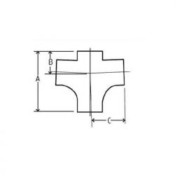 Hargreaves Halifax Drain 88 Degree Double Radius Curve Branch