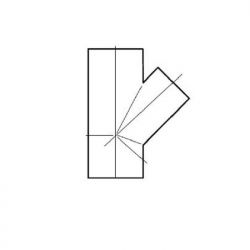 Hargreaves Halifax Soil 45 Degree Single Unequal Branch