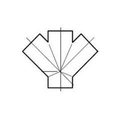 Hargreaves Halifax Soil 45 Degree Double Branch