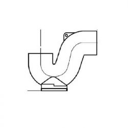 Hargreaves Halifax Soil P Trap With Bottom Door