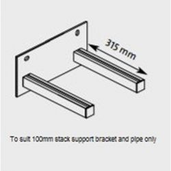 Pam Building Ensign Cast Iron Stack Support Console EF052