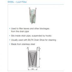 Lindab Leaf Filter Stainless Steel DVSIL