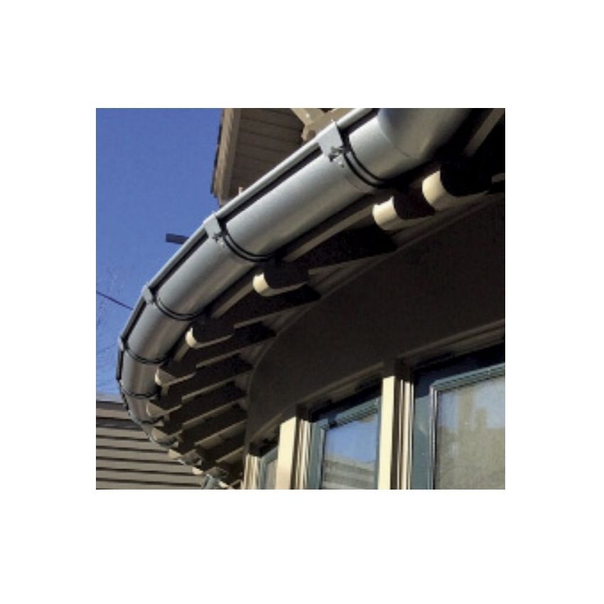 Lindab Steel Half Round Gutter 125mm Radius Gutter Bracket RSKR