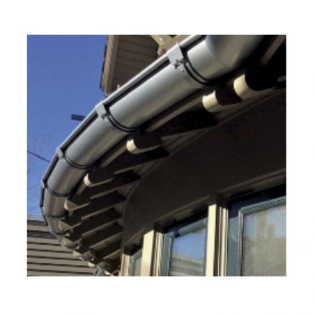 Lindab Steel Half Round Gutter 125mm Radius Gutter Bracket RSKR
