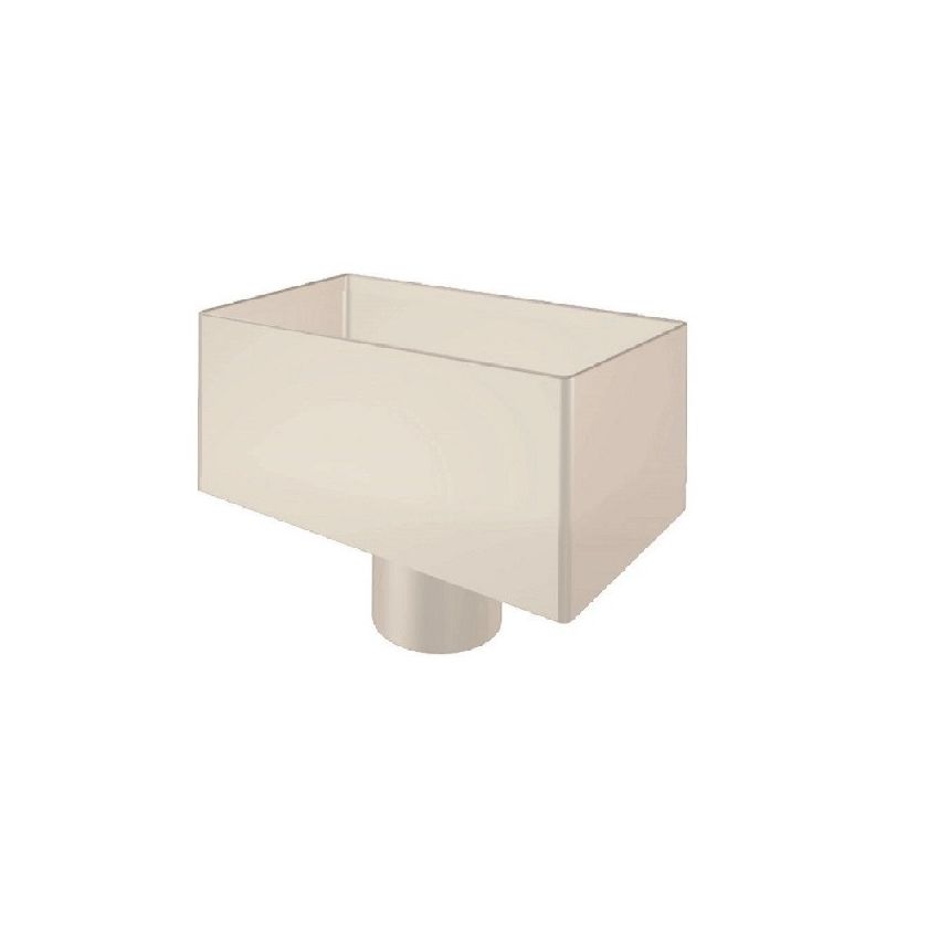 Lindab Steel Small Rectangular Hopper (VATKR)