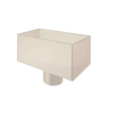Lindab Steel Small Rectangular Hopper (VATKR)