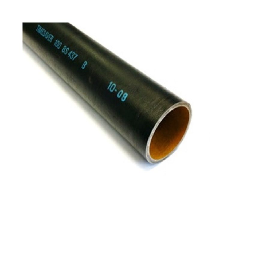 Pam Building Timesaver Cast Iron Drain Double Spigot Pipe x 3m TD00