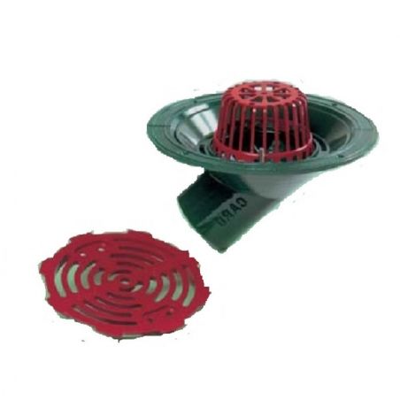 Caroflow Roof Aluminium 45 Threaded Outlet