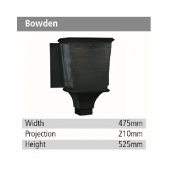 Rainguard Cast Aluminium Bowden Rainwater Hopper Head