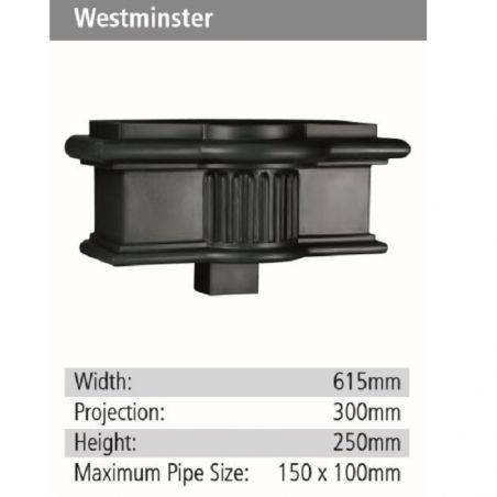 Westminster Rainwater GRP Hopper Head