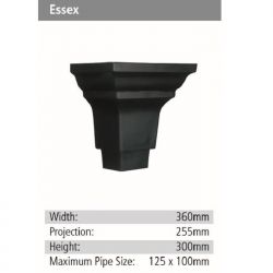 Essex Rainwater GRP Hopper Head