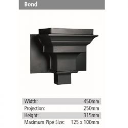 Bond Rainwater GRP Hopper Head