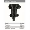 Corner Penshurst Rainwater GRP Hopper Head