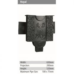 Royal Rainwater GRP Hopper Head