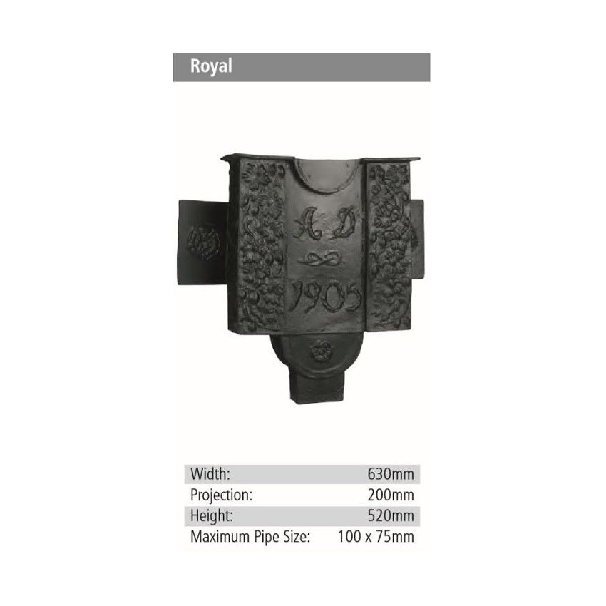 Royal Rainwater GRP Hopper Head