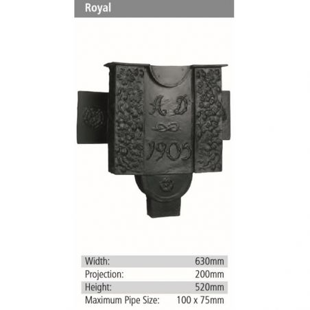 Royal Rainwater GRP Hopper Head