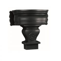Halifax (with rose motif) Rainwater GRP Hopper Head