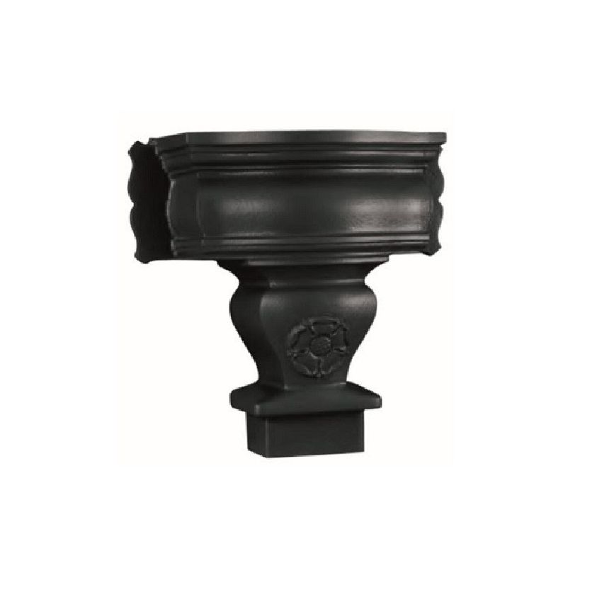 Halifax (with rose motif) Rainwater GRP Hopper Head