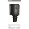 Diamond Rainwater GRP Hopper Head