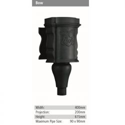 Bow Rainwater GRP Hopper Head
