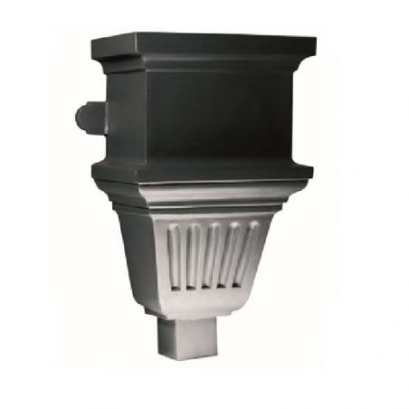 Flute Rainwater GRP Hopper Head