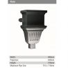 Flute Rainwater GRP Hopper Head