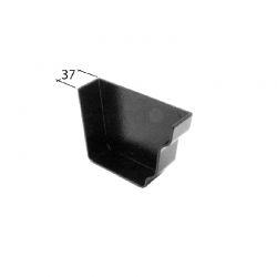 Alutec Evolve Ogee Aluminium 130mm Left Hand External Stop End (GY550H)