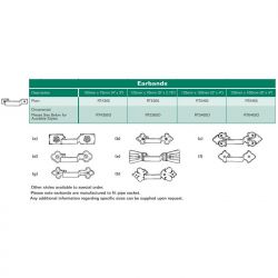 Premier Rectangular Cast Iron Downpipe Earbands Ornamental Type G