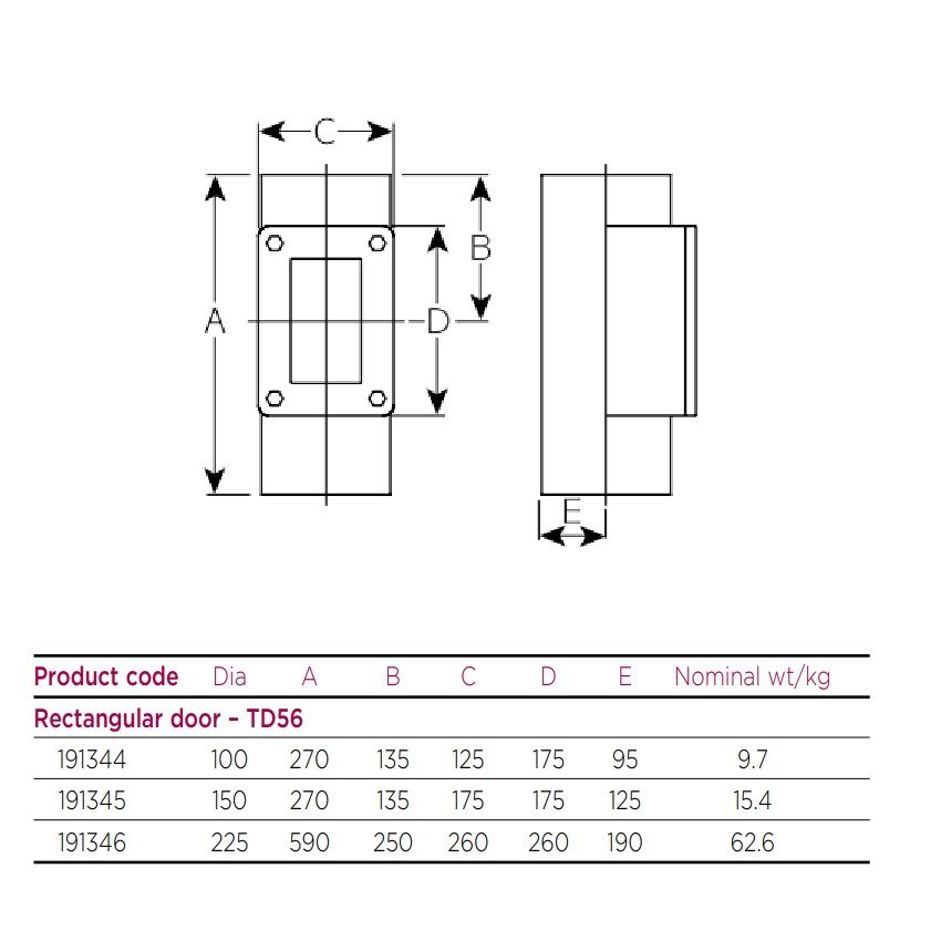 Saint Gobain PAM UK Timesaver Cast Iron Access Pipe