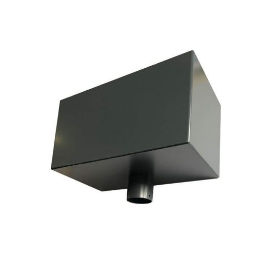 Alumasc Flushjoint Rectangular Extruded Aluminium Large Rectangular Hopper