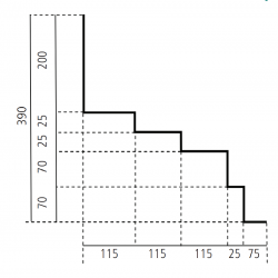 Rainguard GRP Cornice Fascia Profile L 2.4m Length