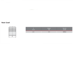 ACO Stainless Steel Vent Cowl