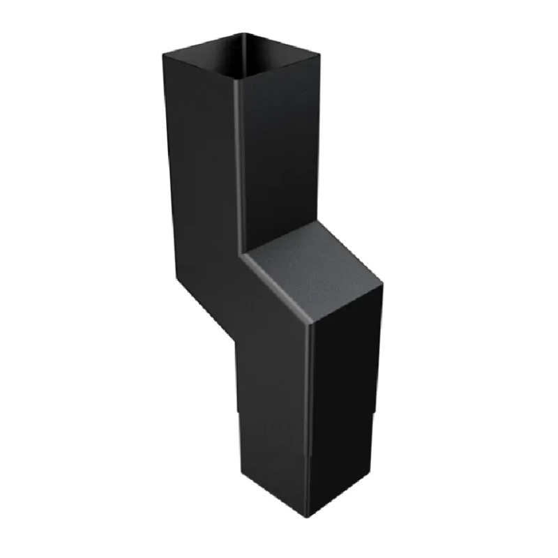 Aluminium Flush Joint Square 135 Degree 1 Part Swan Neck